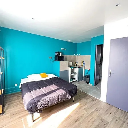 Apartment Cerf3-centre Meaux-gare-disney *